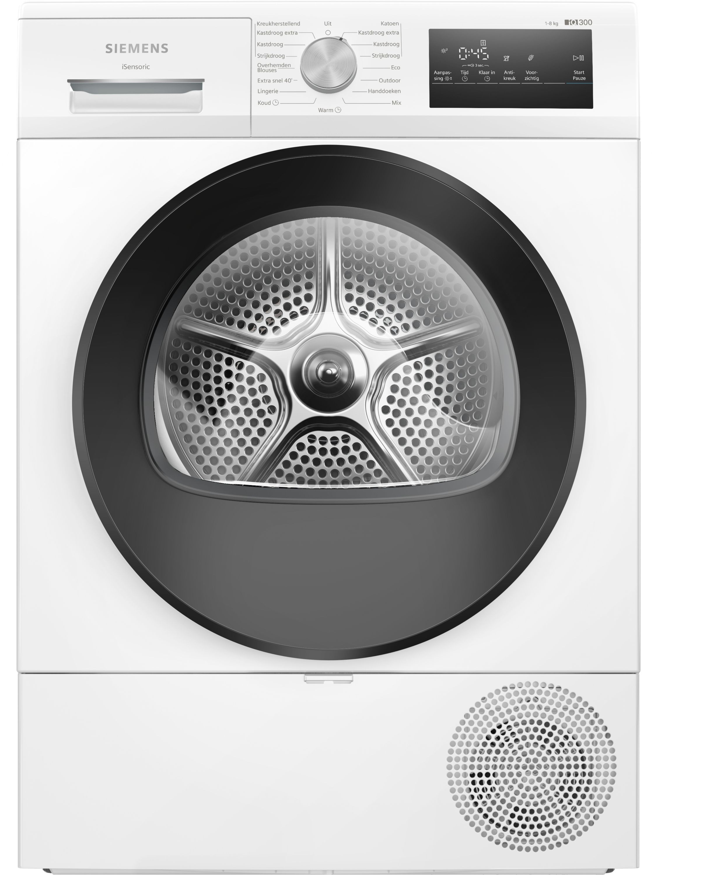 Siemens iQ300 Warmtepompdroger - WT45H20ONL - 8 kg - A++