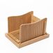 Decopatent Decopatent® Broodsnijder bamboe - hulpmiddel voor brood snijden - broodplank - kruimelvanger