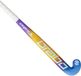 Brabo O'GEEZ Tie Dye/Aqua Junior Hockeystick 26 Inch Hout Blauw Veldhockey Kinderen