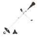 WORX WG084E.9 borstel- & draadtrimmer 38 cm Batterij Zwart, Zilver, Oranje