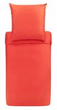 Bassetti Beddengoed Uni 1191, 100% katoen, Tangerine, Ritssluiting, 200 x 200 cm