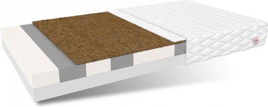Viking Choice Schuim Matras - 160x200cm - 14cm Dik - HR Schuim - Wit
