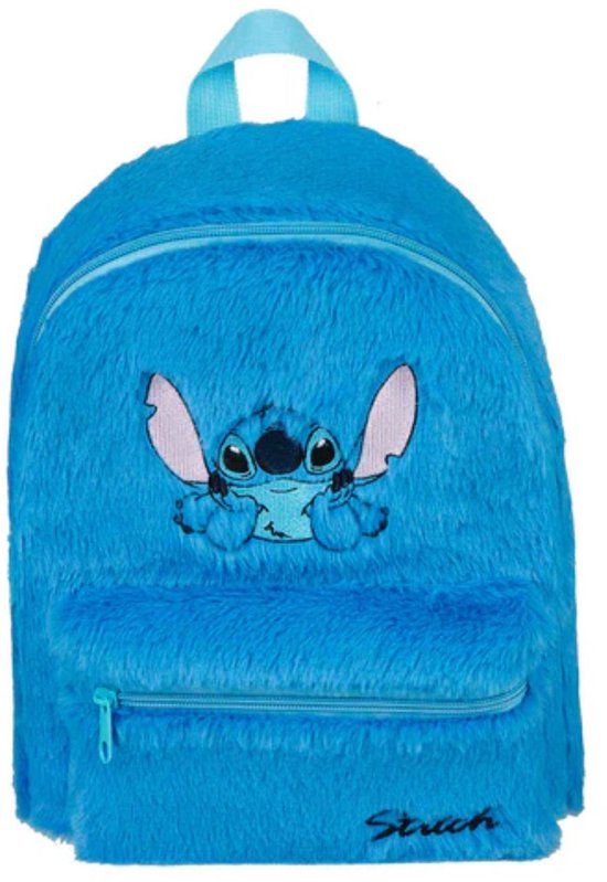 4KidsOnly Lilo & Stitch pluche rugzak Blauw