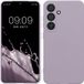 kwmobile telefoonhoesje geschikt voor Samsung Galaxy S24 - Back Cover - TPU - Lavendel