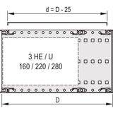 Schroff EuropacPRO Afdekplaat, universeel, 84 pk, 415 mm