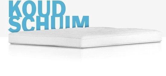 Fifty Three Topdekmatras - 130x200 cm - Koudschuim - 7CM - Wit