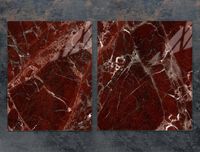 TMK ArtDeko Snijplank Glas 85x52 cm Marmor Design