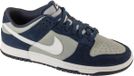 NIKE Dunk Low herensneakers, meerkleurig (Obsidiana White Lt Smoke Grey), 40 EU