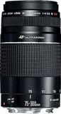Canon EF 75-300mm f/4.0-5.6 III USM Zwart