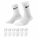 Nike Kids Rn0019 Korte Sokken 6 Paren Wit EU 23 1/2-27 Jongens,Meisjes