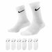 Nike Kids Rn0019 Korte Sokken 6 Paren Wit EU 23 1/2-27 Jongens,Meisjes