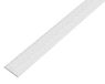 Merkloos / Sans marque Alberts Platte buis - Aluminium profiel - Afwerking projecten - Zelfklevend - 1000 x 15 x 2 mm - RVS-look