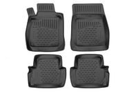Element Precies passende premium 3D-rubberen vloermatten geschikt voor Mitsubishi Outlander, Mk 4 (IV), 2021-2024, 4-delig.
