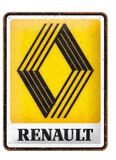 Nostalgic Art Merchandising Metalen Bord 15x20 cm Renault Logo