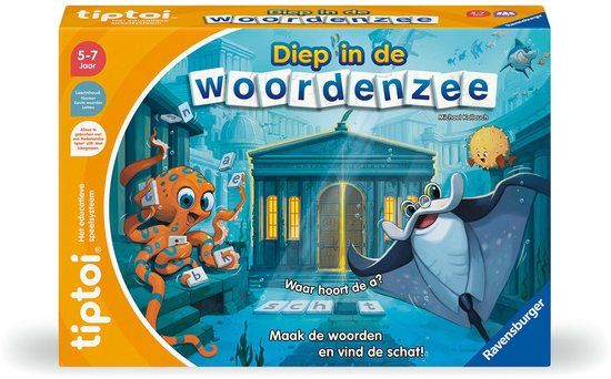 tiptoi® spel Diep in de woordenzee