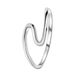 Lucardi Ring Zilver - zilverkleurig Dames Ring