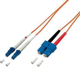 Equip LWL Patch Cord LC/SC 2m