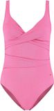 Beachlife Pink Shimmer Padded Swimsuit Dames