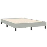 vidaXL Lattenbodem zonder matras, lichtgrijs, 120 x 210 cm