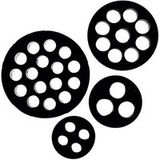 LAPP 53350870 SKINTOP DIX-M 50870 Insert d'étanchéité multiple M50 8 x 7 mm Caoutchouc nitrile-butadiène Noir (RAL 9005) 10 pièce(s)
