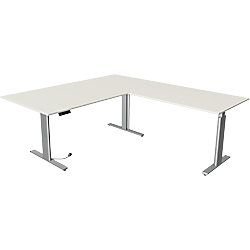 Kerkmann Zit-sta-bureau 10235510 - Wit, Zilver