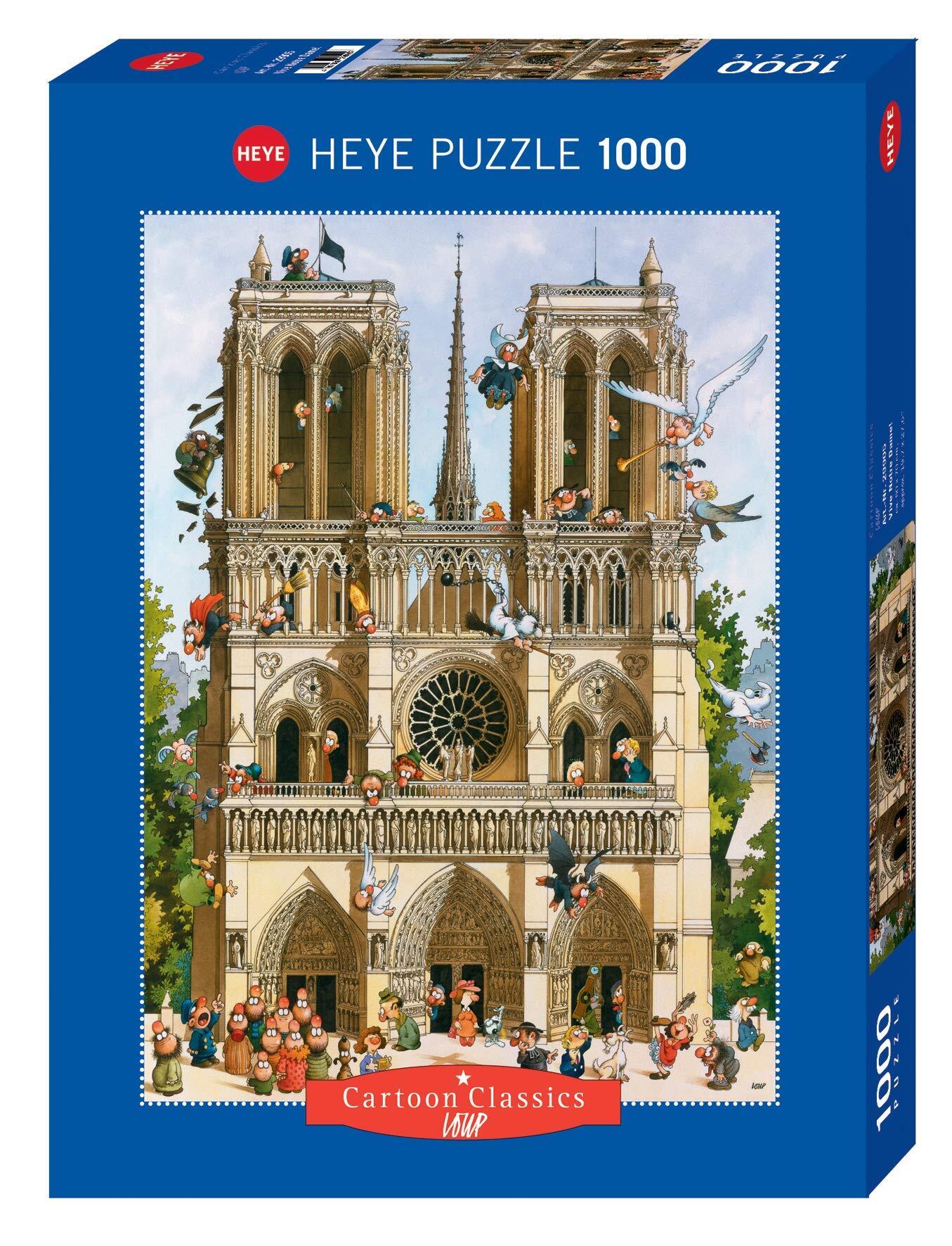 Heye Vive Notre Dame! Puzzle: 1000 Teile