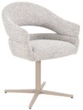 Livingfurn Eetkamerstoel Jade Beige - set van 2