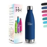 Drinkfles, Donkerblauw geïsoleerde fles voor kinderen