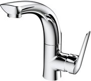 Sapho FLY Wastafelmengkraan met draaihendel, chroom