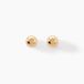 Fidelia Boucles d'oreilles puces or jaune