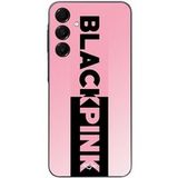 Maniacase Etui Samsung Galaxy A16 Blackpink logo roze en zwart