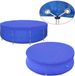 vidaXL Zwembadafdekking PE rond 460 cm 90 g/m² Blauw