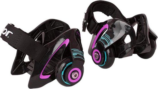 Razor Jetts Heel Wheels - Paars/Zwart - One Size