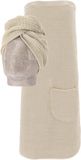 Vossen Spa-Comfort Set - Lichte Turban en Spa-Dress in Elegant Tibet