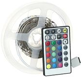 Nityam Smart 2M LED-strip, veelkleurige verbonden LED-strip (RGB) + witwissel (CCT) SDM5050, Wi-Fi + BLE, IP20 gebruik binnenshuis + afstandsbediening, Amazon/Google/Siri compatibel