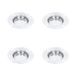 Adam Hall Hardware 4994 Kleine ventilatieschaal, rond, staal, verzinkt