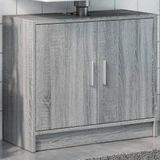 Maison Exclusive - Meuble sous lavabo gris Sonoma 63x29x55 cm Matériau dérivé du bois