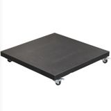 Parasolvoet AVH 90 kg avec 4 roues granit noir foncé