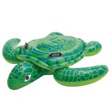 Intex Lil' Sea Turtle Ride On 1.50m x 1.27m Swimming Pool Beach Toy #57524NP & 56263NP Sprinkle Donut Tube Toy, Nylon/A, 39'(99cm x 25cm)