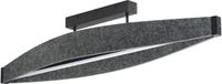 Osram Decor Flat Felt LED Plafondlamp 23W 3000K 800lm Grijs