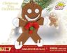 COBI Décoration de sapin de Noël - Bonhomme en pain d'épices - COBI-20013