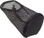 Sac de golf noir en nylon avec un grand volume, pour 48 à 56 balles. Sac filet pratique à fixer au chariot et à utiliser pendant le golf