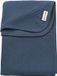 Meyco Baby Couverture de lit Jacquard - Flanelle - Indigo - 100x150cm - 1.0 TOG