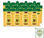 Garnier 12 x Loving Blends Shampoo Recharge Huile d'Avocat & Beurre de Karité - Très Sec, Cheveux Ondulés ou Bouclés - 250 ml