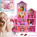 Woopie Mega Villa poppenhuis Lovely House 194 stuks.