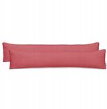 DecoKing Amber Sierkussenhoes Katoen - 20x120 cm - Roze