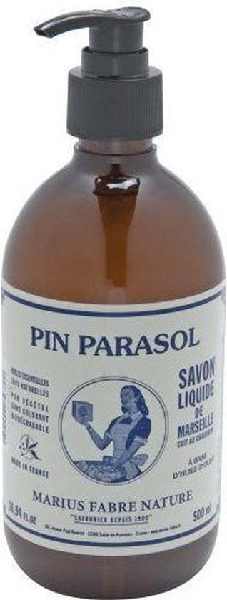 Marius Fabre Nature Vloeibare Marseillezeep Pin Parasol - 500ml