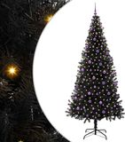 vidaXL Kerstboom Zwart 240 cm PVC