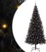 vidaXL Kerstboom Zwart 240 cm PVC