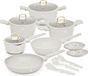 Service set met titanium coating, 15-delig, Sahara collectie